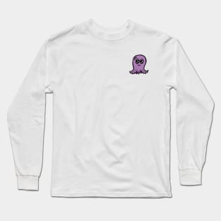 Drawing of cute octopus Long Sleeve T-Shirt